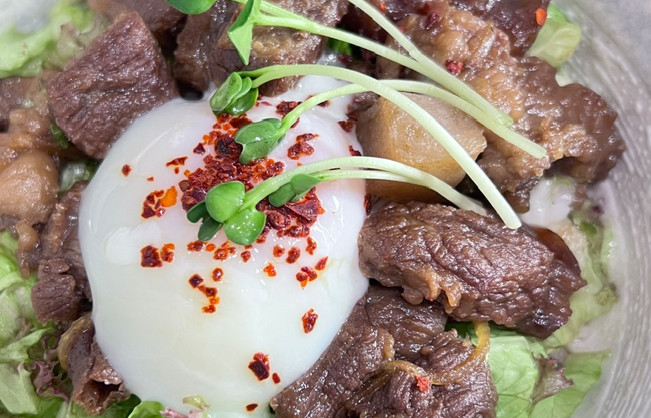 Gyusuji - Gân bò hầm 
